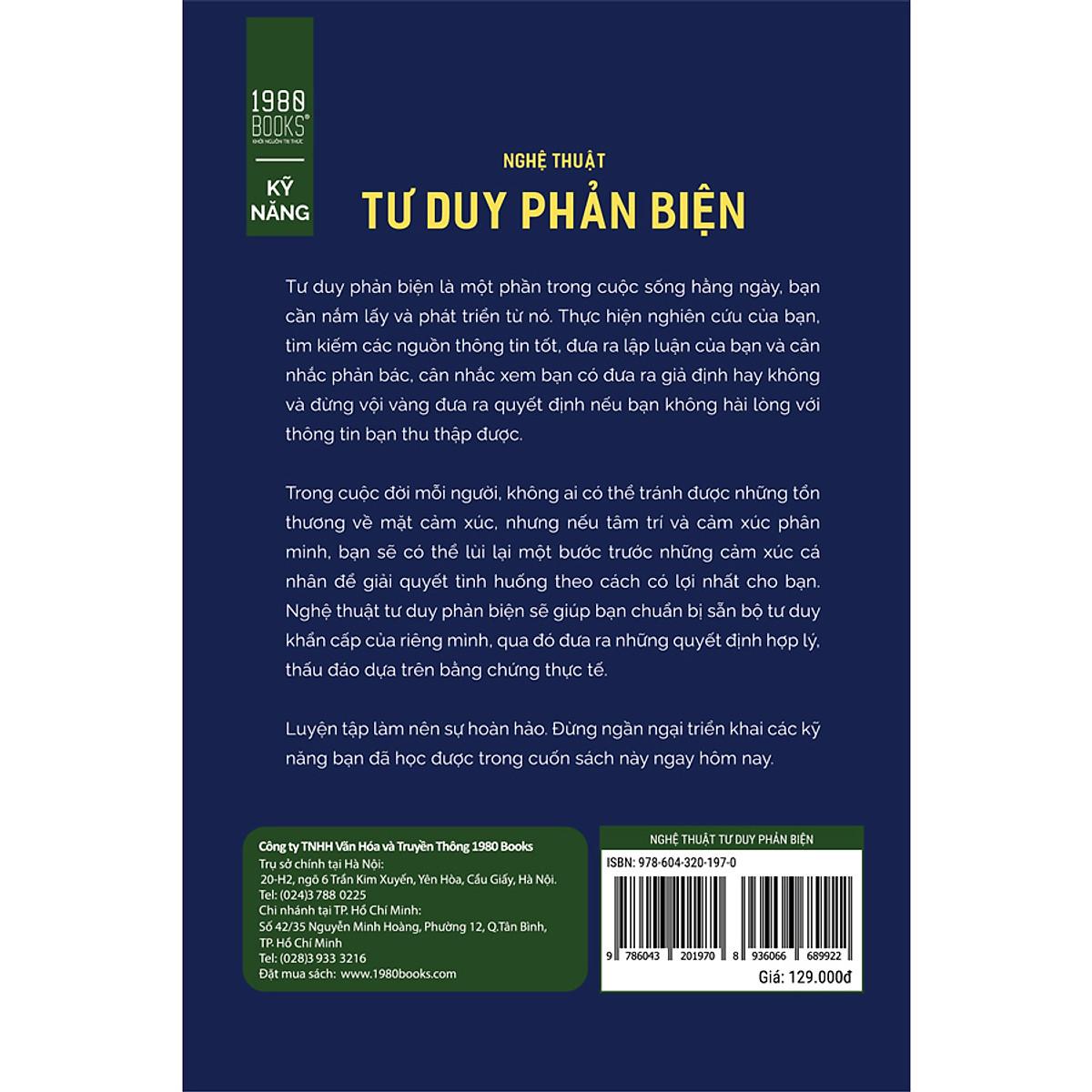 Nghệ Thuật Tư Duy Phản Biện - Bản Quyền