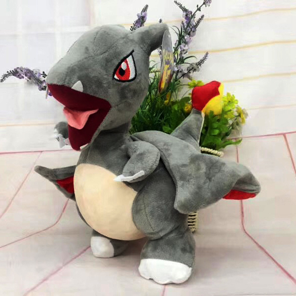 Gấu Bông Pokemon – Rồng Charizard Shiny (30 Cm) Gb215 (Tặng 1 Móc Khóa Dây Da Pu Đính Đá Lấp Lánh)