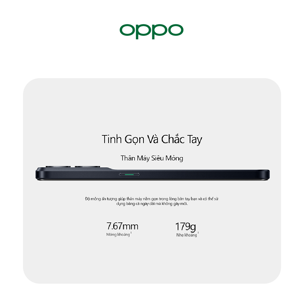 Điện Thoại Oppo Reno8 5G (8GB/256GB) - Hàng Chính Hãng