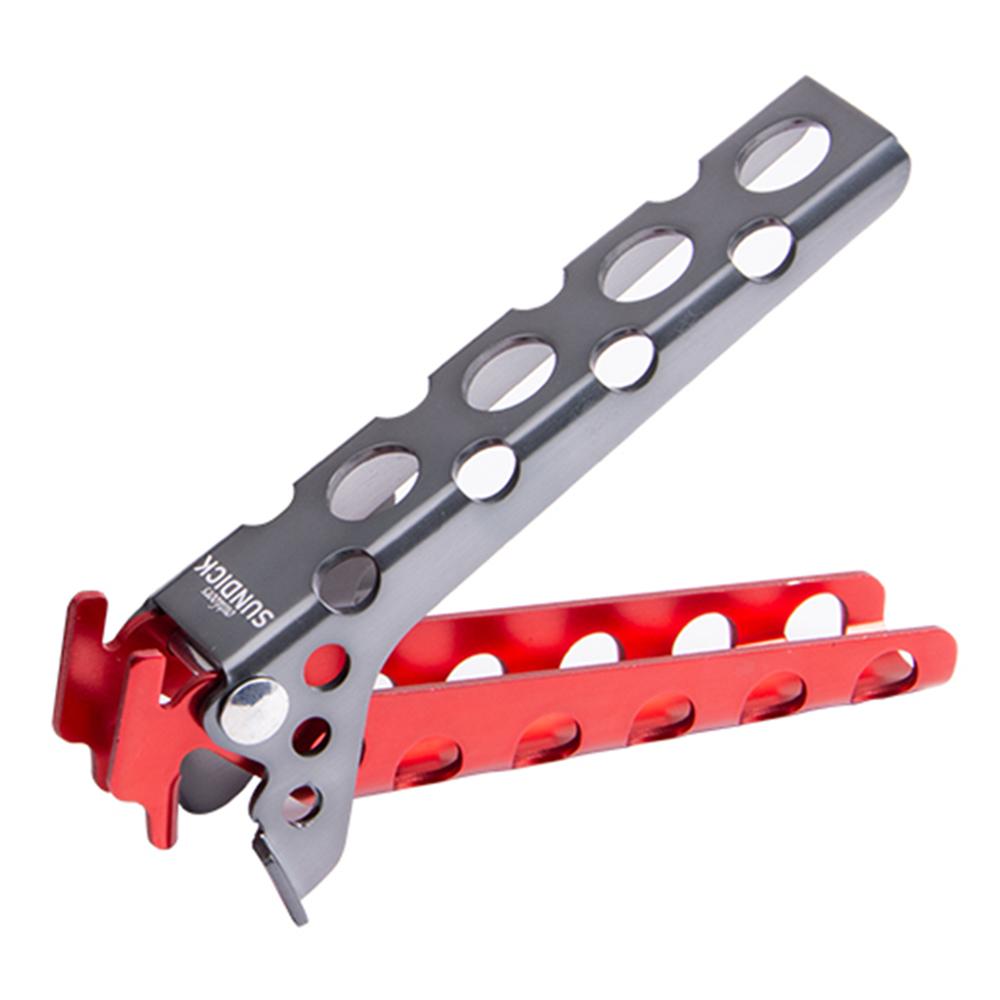 Dụng cụ kẹp gắp thức ăn nóng bát, đĩa, chảo bằng Hợp kim nhôm,Thiết kế chạm khắc rỗng, nhẹ