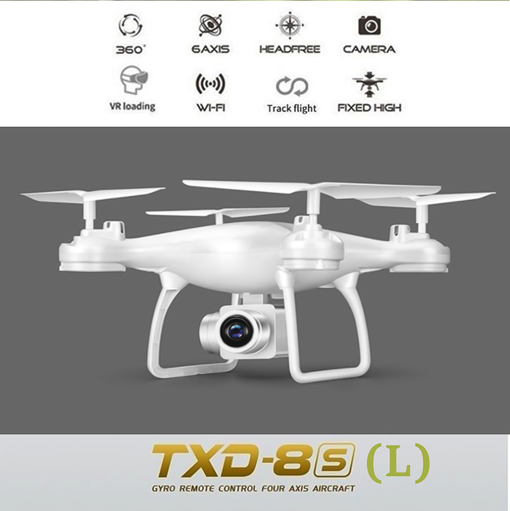 TSD-8S Máy Bay Điều Khiển Từ Xa 4 Cánh Flycam Mini Wifi Camera HD Bay 20 Phút Giá Rẻ - Hàng Nhập Khẩu