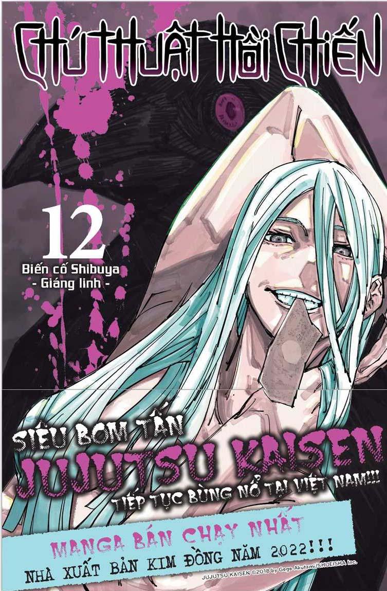 Chú Thuật Hồi Chiến - Tập 12: Biến Cố Shibuya - Giáng Linh - Tặng Kèm Obi Và Thẻ Bo Góc Nhựa