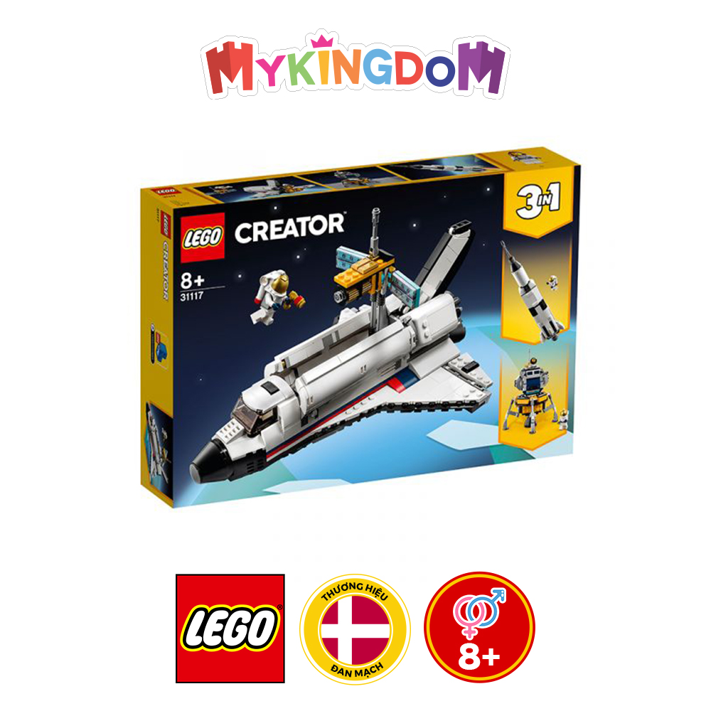 Đồ Chơi LEGO Creator Tàu Phiêu Lưu Vũ Trụ 31117 Cho Bé Trên 8 Tuổi