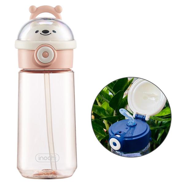 Bình Nước Kita Boo 480 ml - Inochi HNK.BIKB.0480 - Màu Hồng