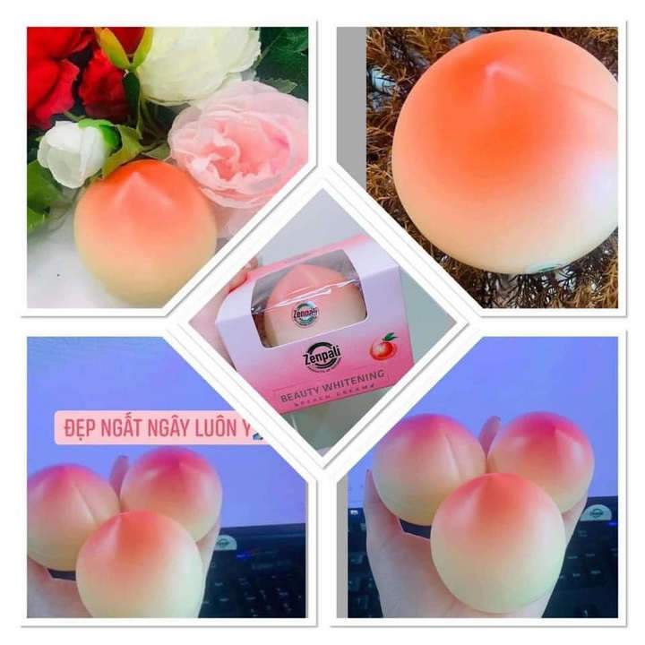 Đào Hồng Phấn Zenpali Dưỡng Da, Trắng Hồng - Beauty Whitening Peach Cream