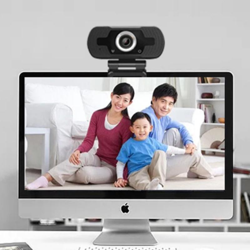 Webcam Máy Tính PC - Laptop Độ Phân Giải Cao1080P-FUL HDTích Hợp Micro Full Box Hình Ảnh Sắc Nét, Thích Hợp Học Online