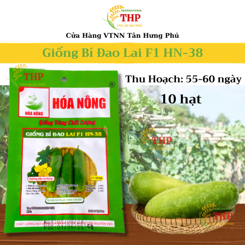 Hạt giống Bí Đao Lai F1 HN-38 | Hạt Giống | gói 10 hạt