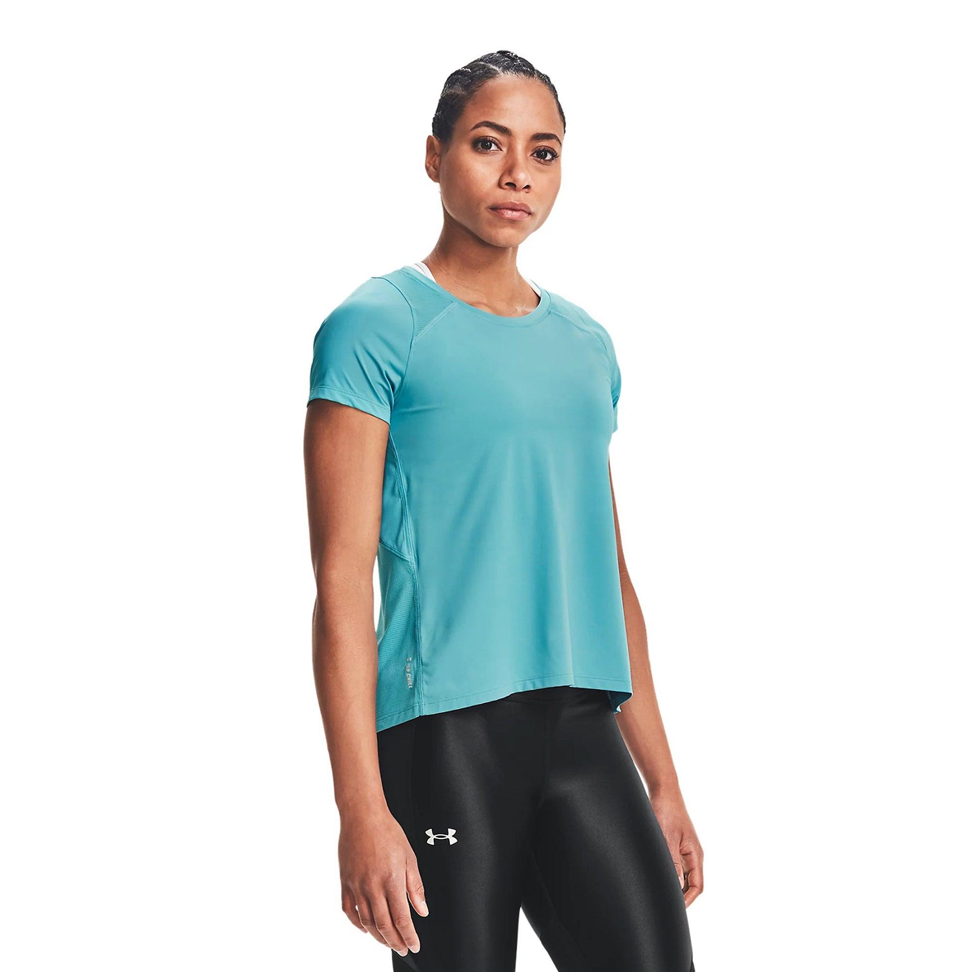 Áo thun tay ngắn thể thao nữ Under Armour Isochill Run 200 - 1361926-476