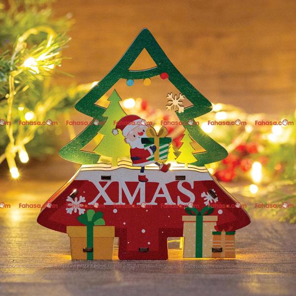 Đèn Gỗ Trang Trí Giáng Sinh - Bách Mộc - Cây Thông