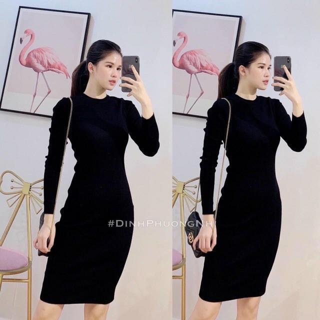 Đầm ôm toàn thân tay lâu năm đơn giản và giản dị B9924 #39 Đầm ôm toàn thân tay lâu năm đơn giản và giản dị B9924