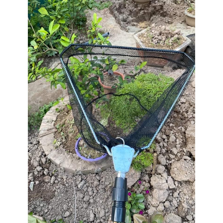 Vợt Cá Cán Hoa 2m1 Giá Rẻ Bền Đẹp