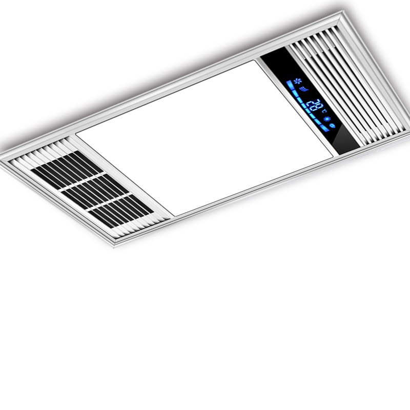 Quạt Sưởi Ấm Kiêm Đèn Âm Trần Điều Hoà Thông Gió Fan Heaters LCD