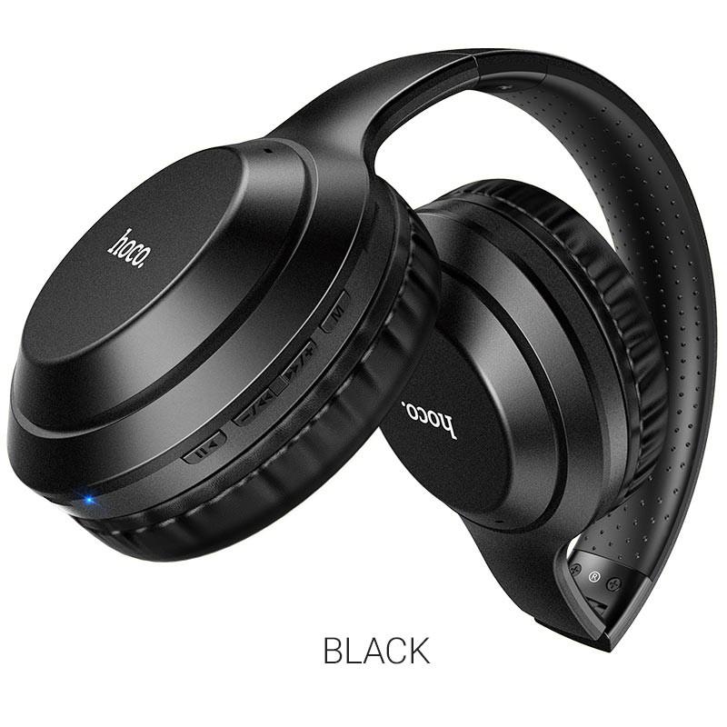 Tai nghe bluetooth chụp tai Hoco W30 có khe cắm thẻ nhớ và chân cắm 3.5mm rẻ bền đẹp xịn học sinh sinh viên văn phòng  - Hàng chính hãng