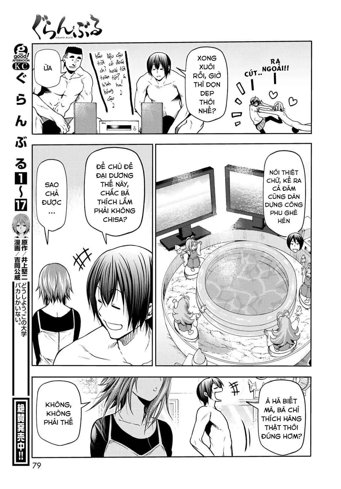 cô gái thích lặn - grand blue chapter 73 42