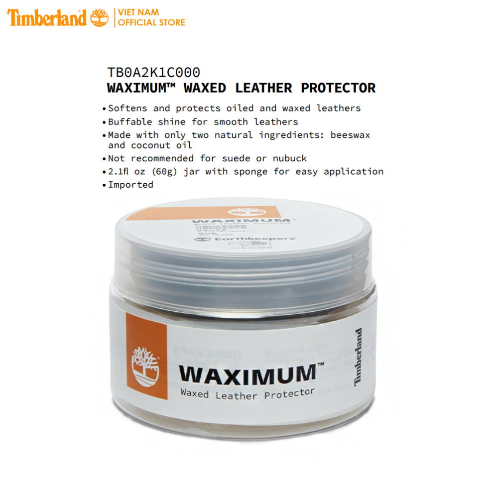 Timberland Dụng Cụ Chăm Sóc GIày - Bảo Vệ Da Sáp Waximum TB0A2K1C00