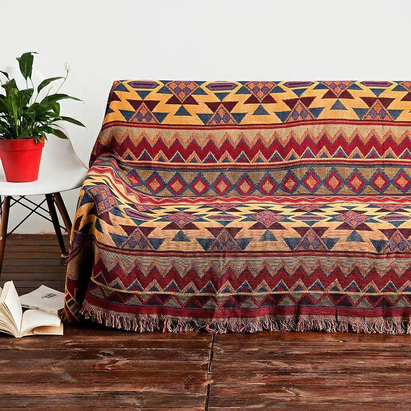 Thảm vintage , thảm trải sofa , thảm thổ cẩm