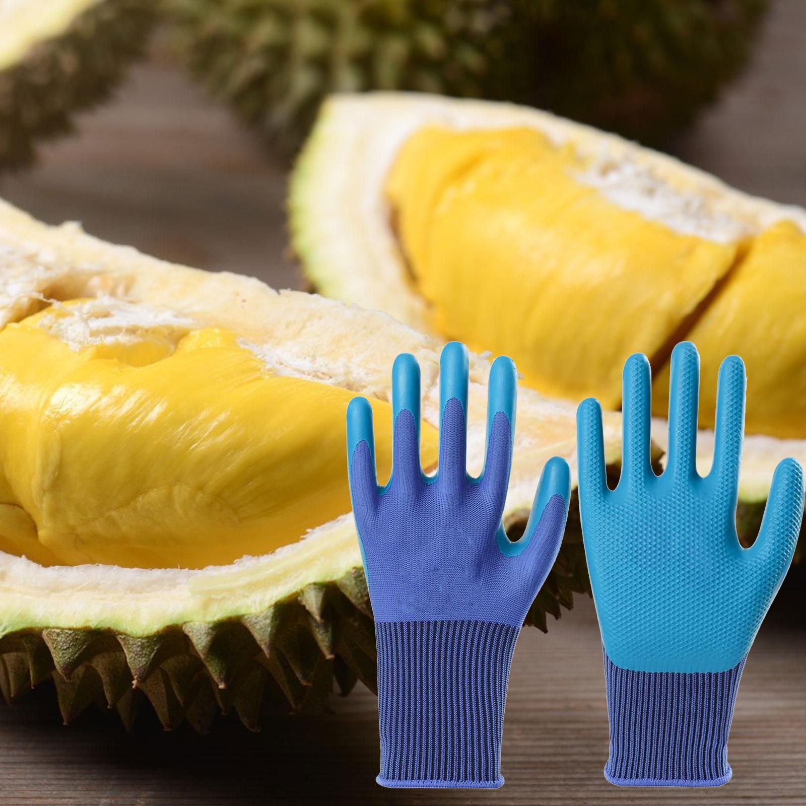 Garden Gloves Durian Peeling Gloves Work Gloves Machine Wash Gardening Tool