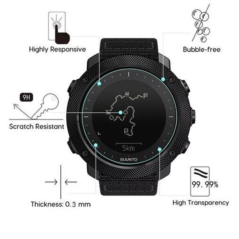 Kính cường lực 2D chống trầy xước bảo vệ cho đồng hồ Suunto 3 Fitness/ Spartan Trainer Wrist HR/ Suunto5/ Traverse Alpha