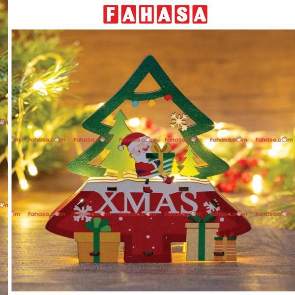 Đèn Gỗ Trang Trí Giáng Sinh - Bách Mộc - Cây Thông