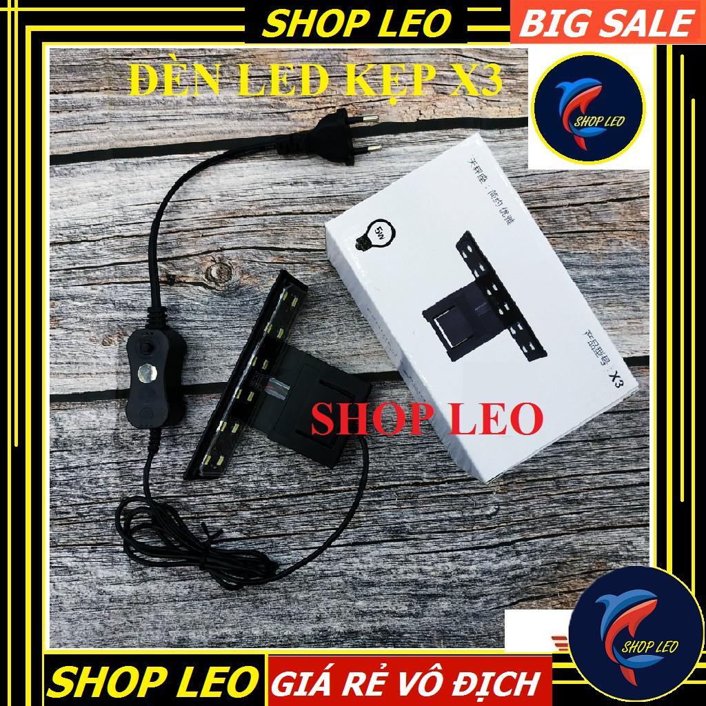 Đèn led kẹp X3 thủy sinh cho bể cá - đèn led hồ cá nhỏ