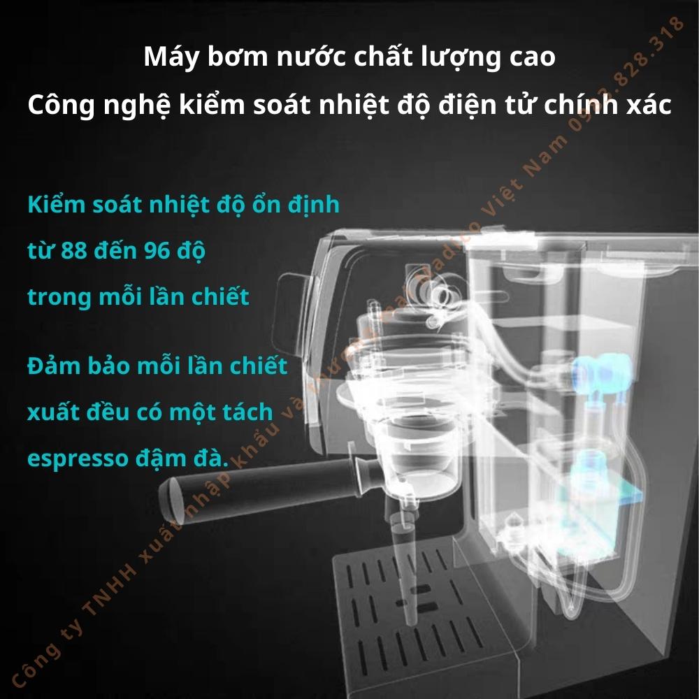 Máy pha cà phê Espresso thương hiệu Delonghi ECP35.31 - Công suất1100W - Hàng Nhập Khẩu