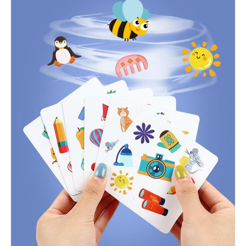 ĐỒ CHƠI GIÁO DỤC TƯƠNG TÁC CRAZY MATCHING TÌM HÌNH GIỐNG NHAU GIÚP BÉ NHANH TAY NHANH MẮT, LUYỆN TẬP TRUNG
