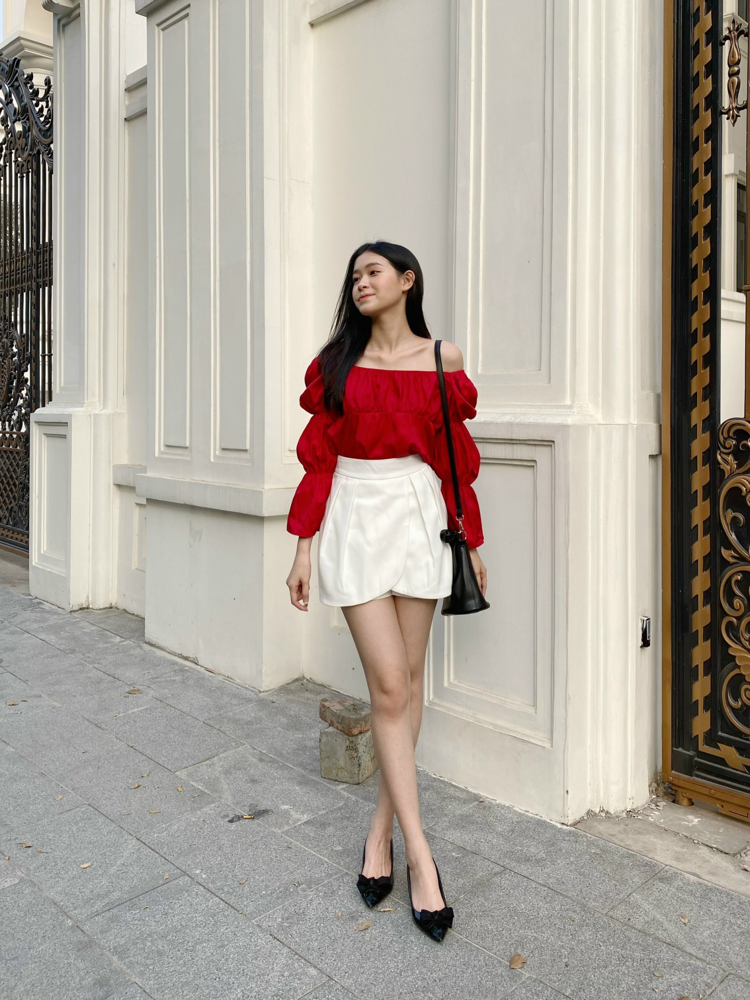 YU CHERRY | Áo Full minnie top YA407