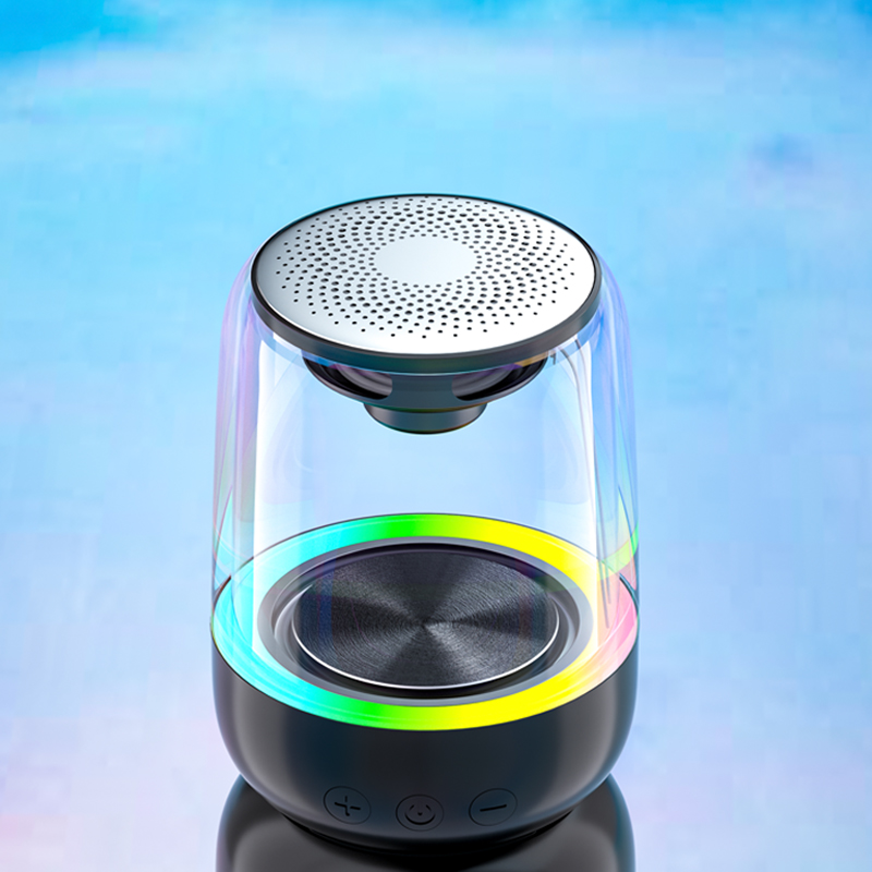 Loa Bluetooth YAYUSI C7 mặt giả kính, có khe cắm thẻ nhớ, chất lượng âm thanh to, Hàng chính hãng ủy quyền Kim Ánh