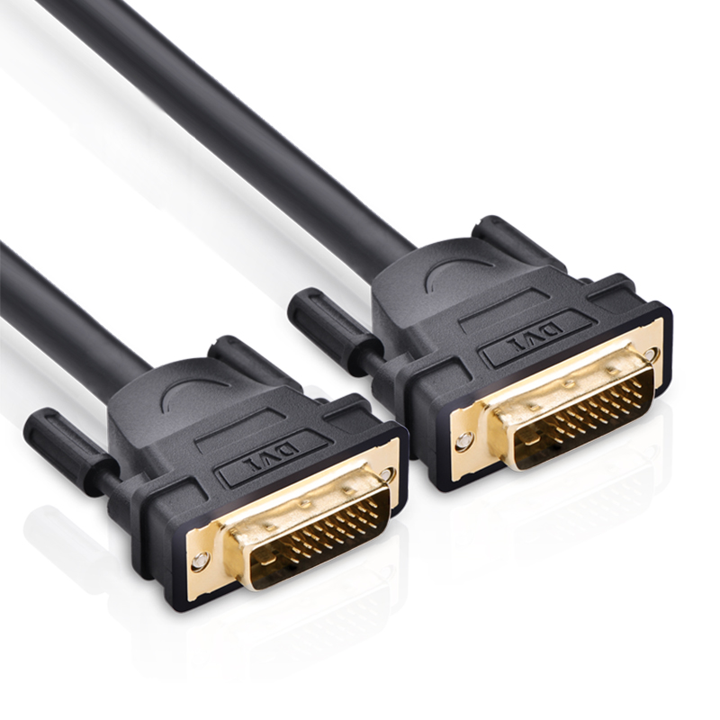 Cáp tín hiệu DVI-D 2 đầu đực dài 5m UGREEN DV101 11608 - Hàng Chính Hãng