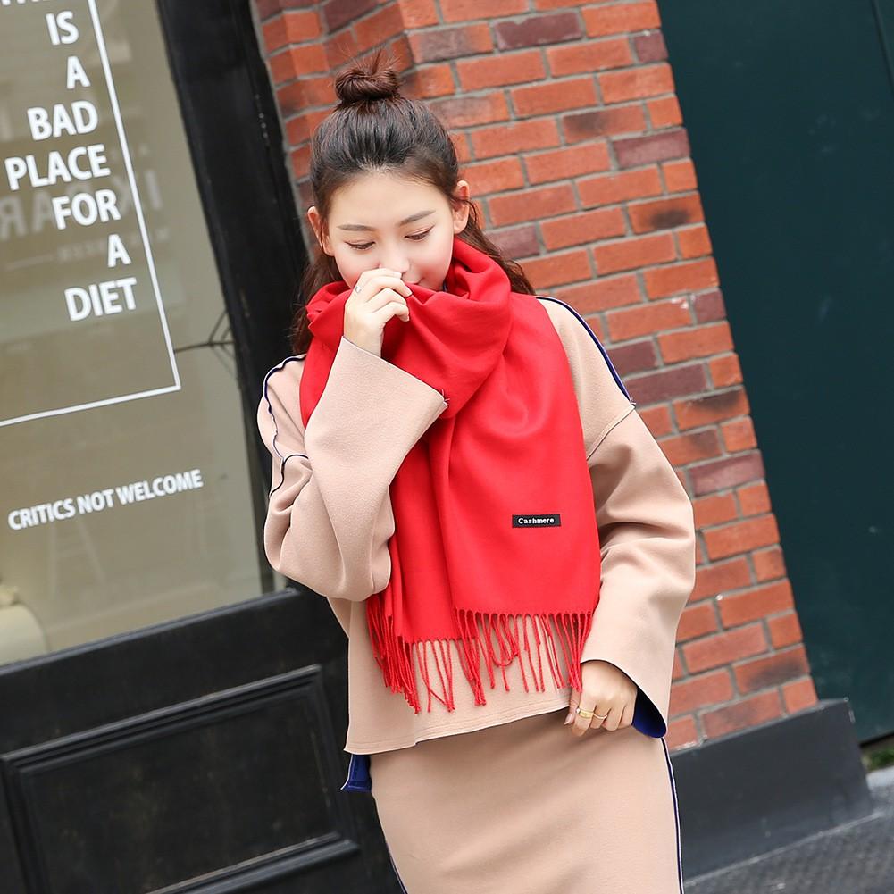 KHĂN CHOÀNG CASHMERE TRƠN MÀU CAO CẤP HÀNG LOẠI I MS02