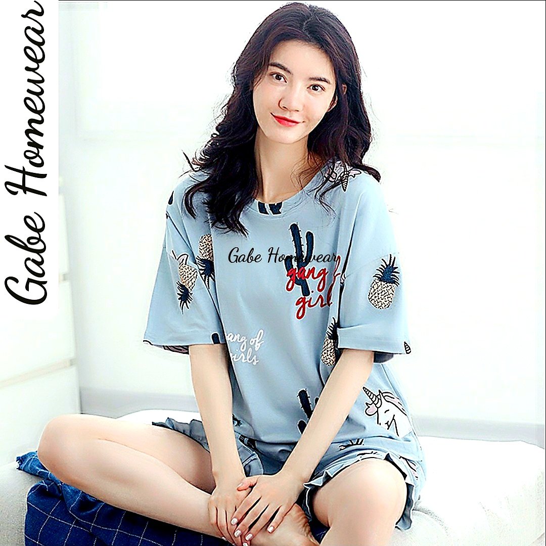 SÉT BỘ THUN MẶC NHÀ NGƯỜI LỚN IN HÌNH CHÚ NGỰA
