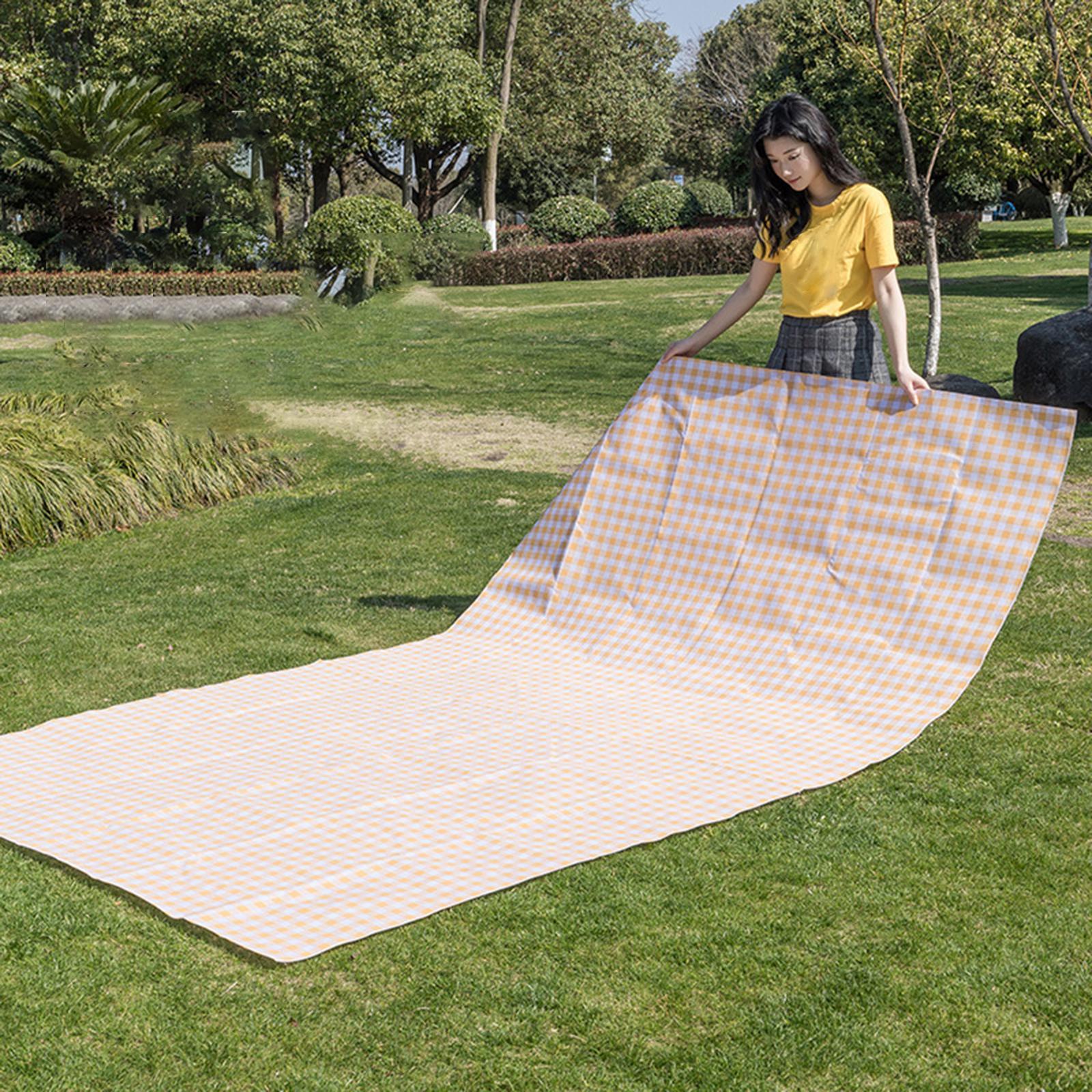 Portable Picnic Mat 70.7"x78.7" Sandproof Foldable Picnic Blanket for Kids Adults