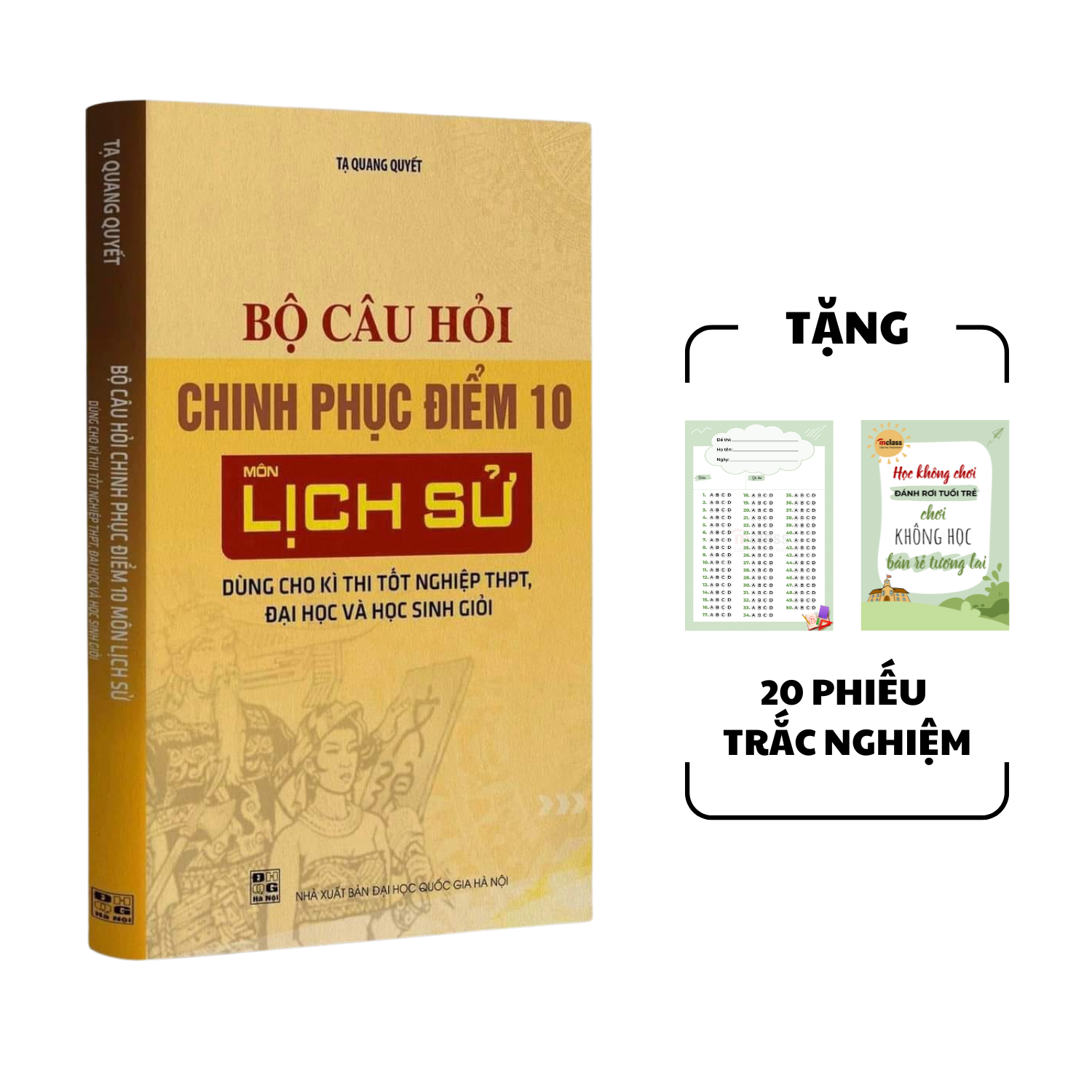 Sách - Bộ Câu Hỏi Chinh Phục Điểm 10 Môn Lịch Sử