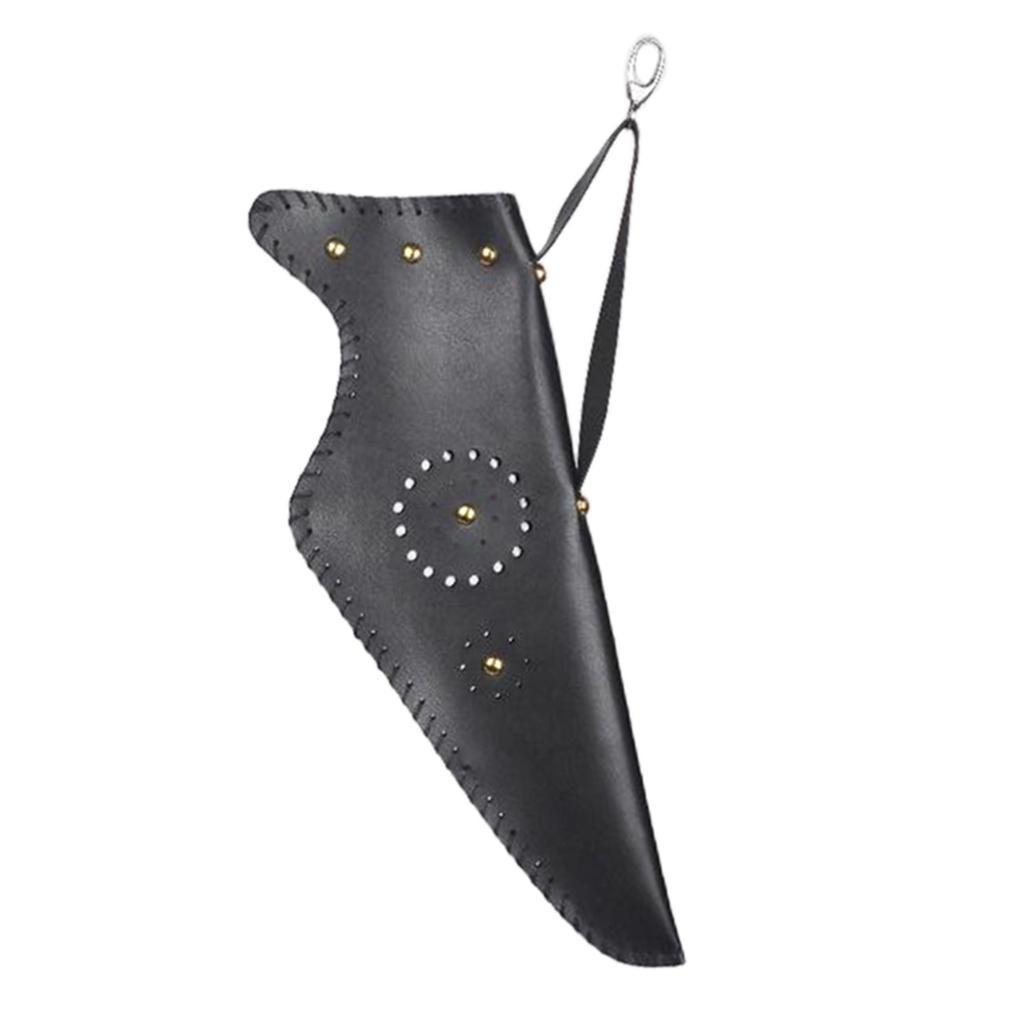 Hunting   Quiver Hip Waist Bag Bow Holder Strap Leather Bag Pouch