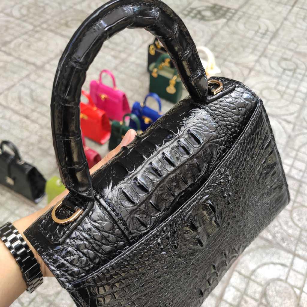 Túi nữ thiết kế Thời trang siêu dễ thương. Gù cá sấu đẹp đẳng cấp!