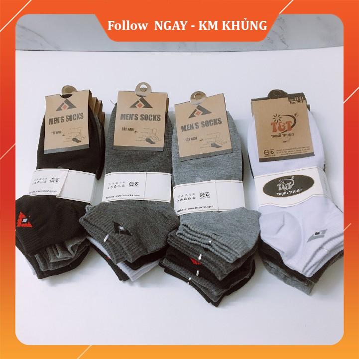 Combo 2 Đôi Tất Vớ Cổ Ngắn Nam Cao Cấp , Chất Liệu Cotton, Khử Mùi, Bền Đẹp