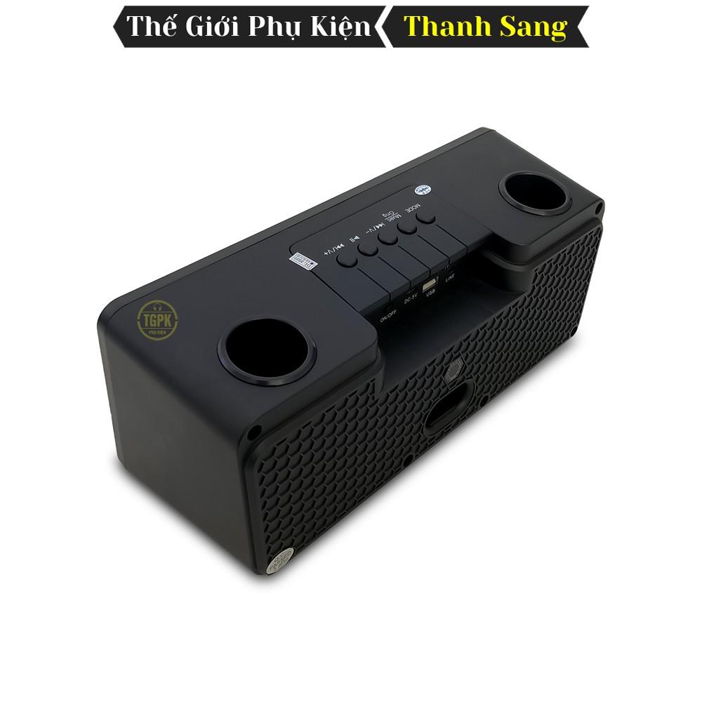 Loa Karaoke Bluetooth SD-301 | Tặng kèm 2 Micro không dây cho Âm thanh trong trẻo | Loa Bass mạnh mẽ