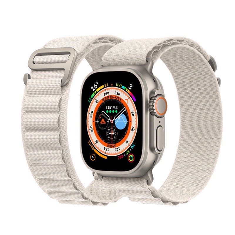 Dây Đeo Thay Thế bằng Vải Ren Dành Cho Apple Watch Ultra , Apple Watch ALL Series - Hàng Nhập Khẩu