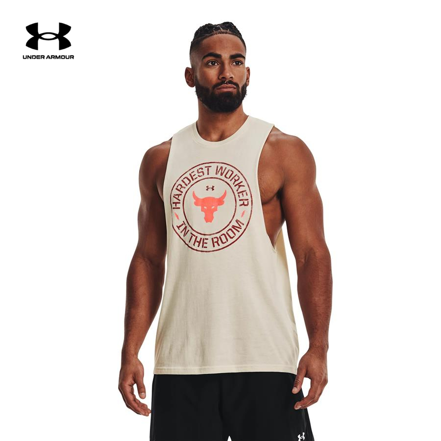Áo ba lỗ thể thao nam Under Armour PJT RK HARDEST WORKER TNK - 1370492-279
