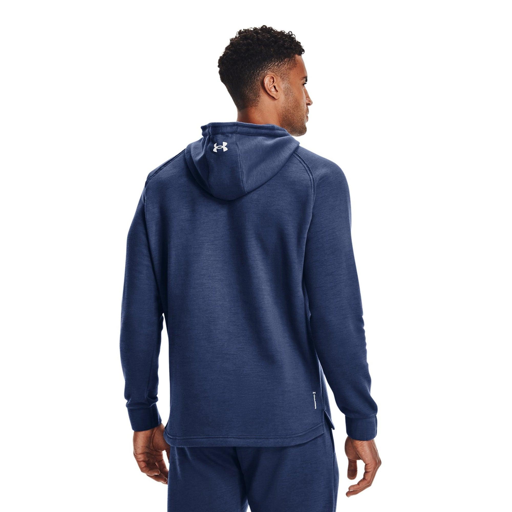 Áo khoác hoodie tay dài có nón thể thao nam Under Armour Project Rock Charged Cotton Fleece - 1367033