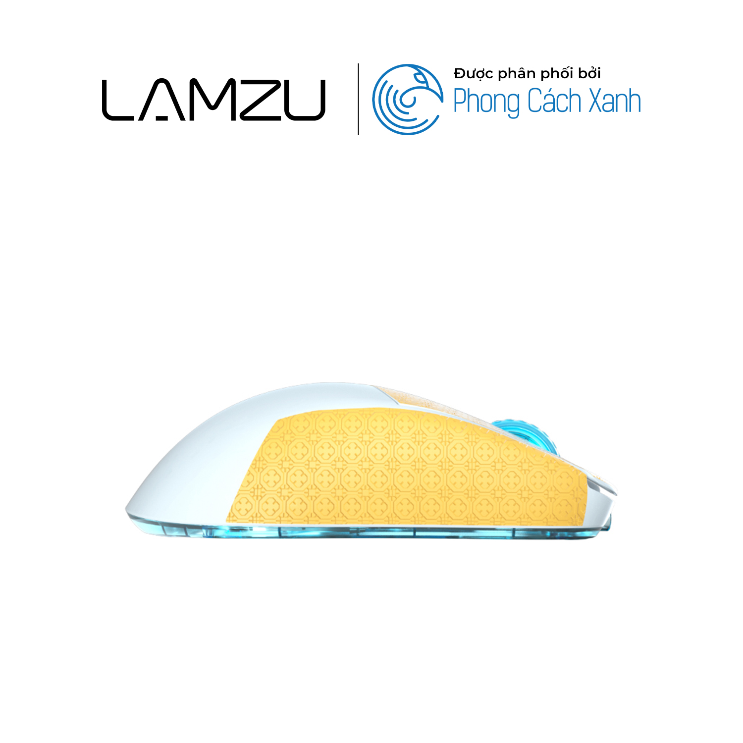 Bộ grip tape miếng dán chống trượt dành cho chuột Lamzu Atlantis OG V1/V2 - Hàng Chính Hãng