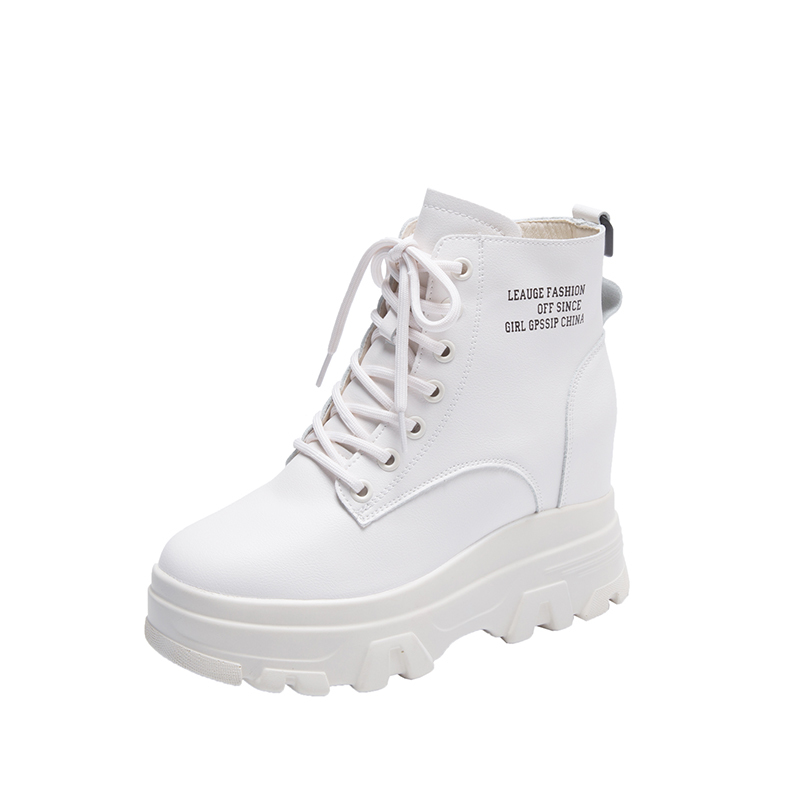 Giày Boot MT kéo khóa 8CM PB396