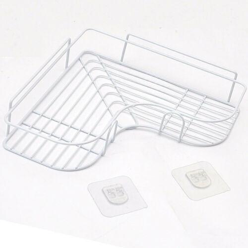 High Quality Durable Iron Bathroom Tray Rack Corner Bath Storage Holder Organizer Rack Triangular Shower Caddy Shelf