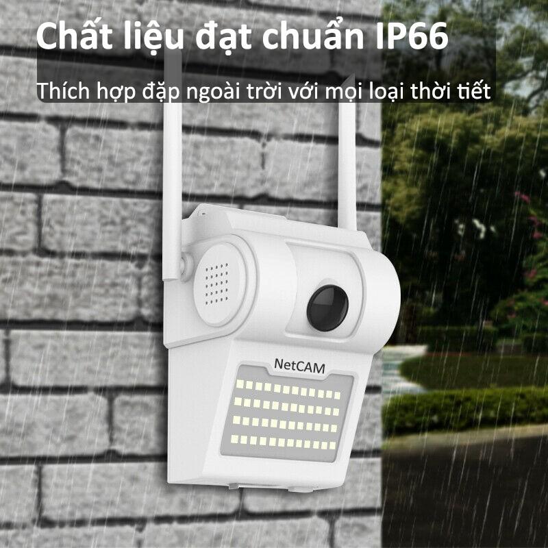 Camera IP Wifi NetCAM WL90 1080P góc quan sát góc rộng 90 độ, Đàm thoại 2 chiều, Cảnh báo chuyển động - Hàng chính hãng