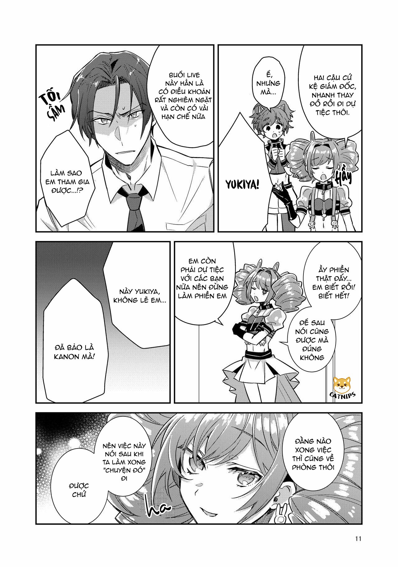 tất cả những cậu idol xinh gái kia đều lập kế hoạch “lật kèo” chapter 1 11