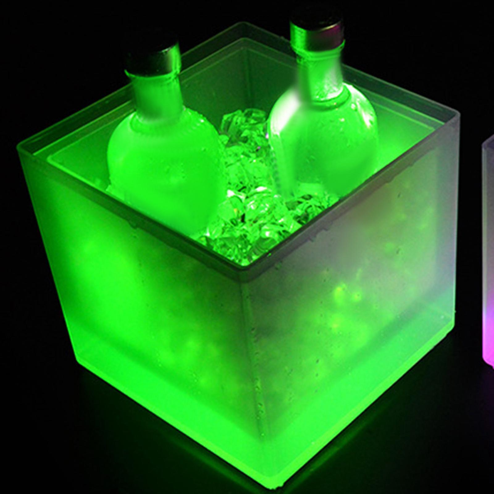 Double Layers Ice Bucket 3.5L Wine Drinks Beer Bucket for Club Bar Party