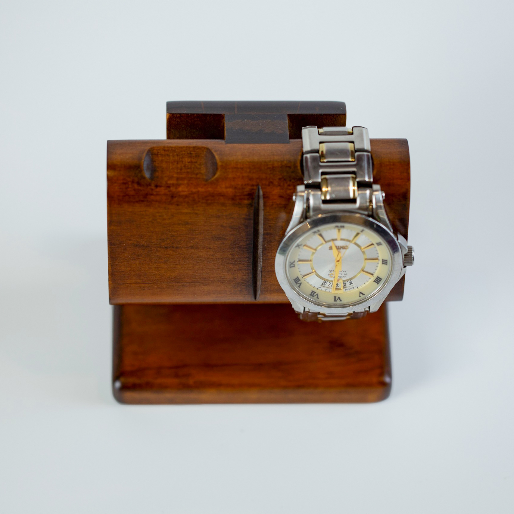 Giá Treo Đồng Hồ TOYOOKA CRAFT, Phụ Kiện Gỗ Thủ Công Cao Cấp, Thiết Kế Sang Trọng, Tinh Tế - SC91