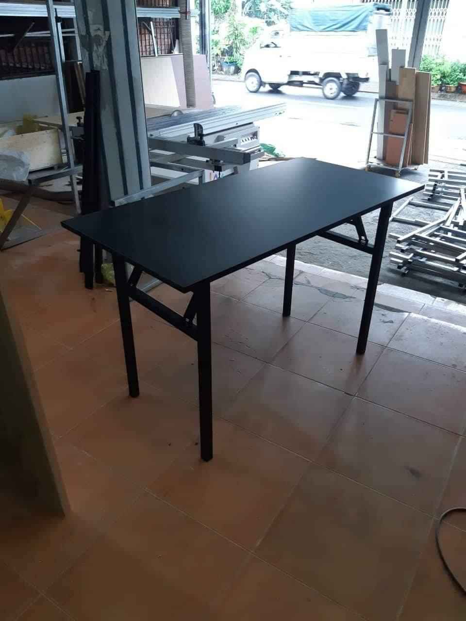 BÀN LÀM VIỆC CHÂN GẤP GỌN 100CM - Nhiều màu sắc