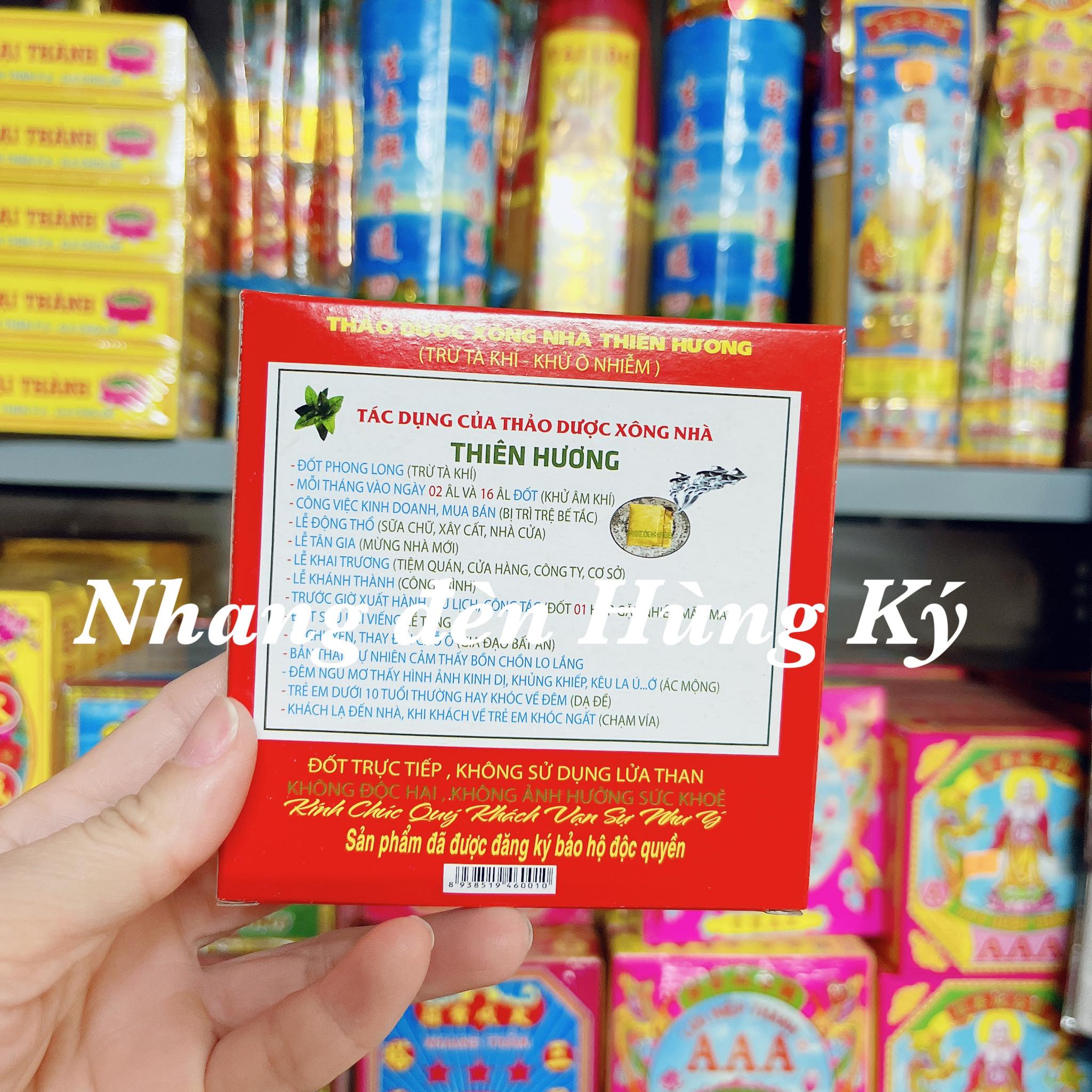 Set 3gói bột xông nhà tẩy uế HUY NGUYỄN