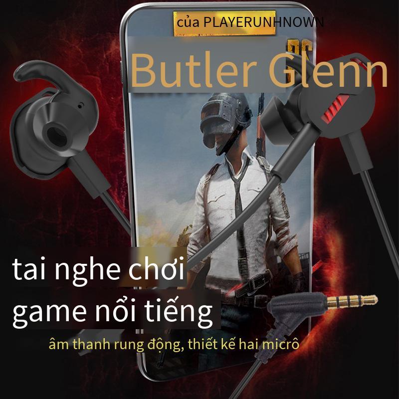 Tai nghe phong cách mới nhất tai nghe có dây tai nghe chơi game thể thao điện tử ăn gà tai nghe giám sát trực tiếp tai nghe có dây 3.5mm